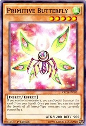 Primitive Butterfly [CROS-EN097] Common - Yu-Gi-Oh! - Card Brawlers | Quebec | Canada |
