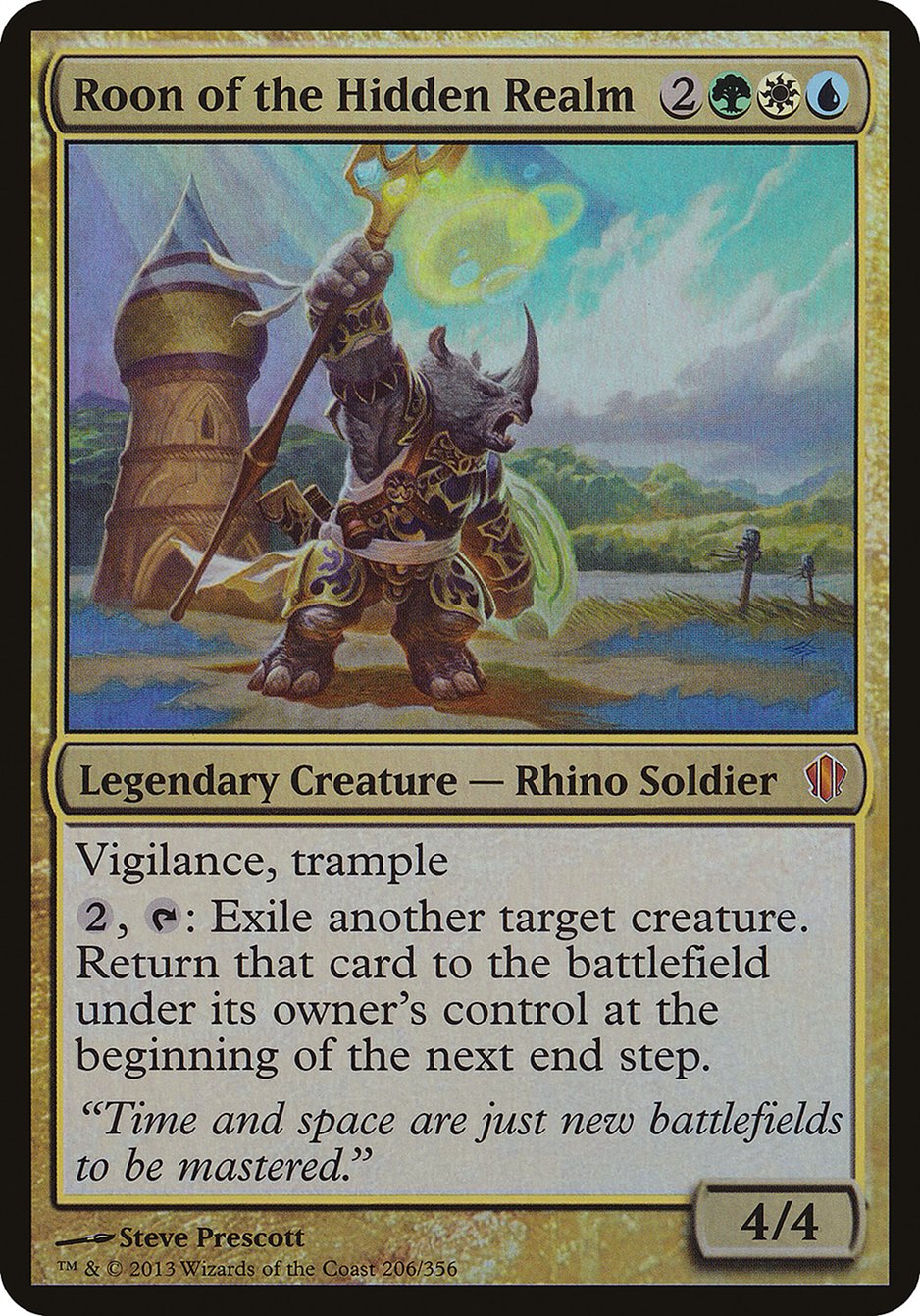 Roon of the Hidden Realm (Oversized) [Commander 2013 Oversized] - Magic: The Gathering - Card Brawlers | Quebec | Canada |