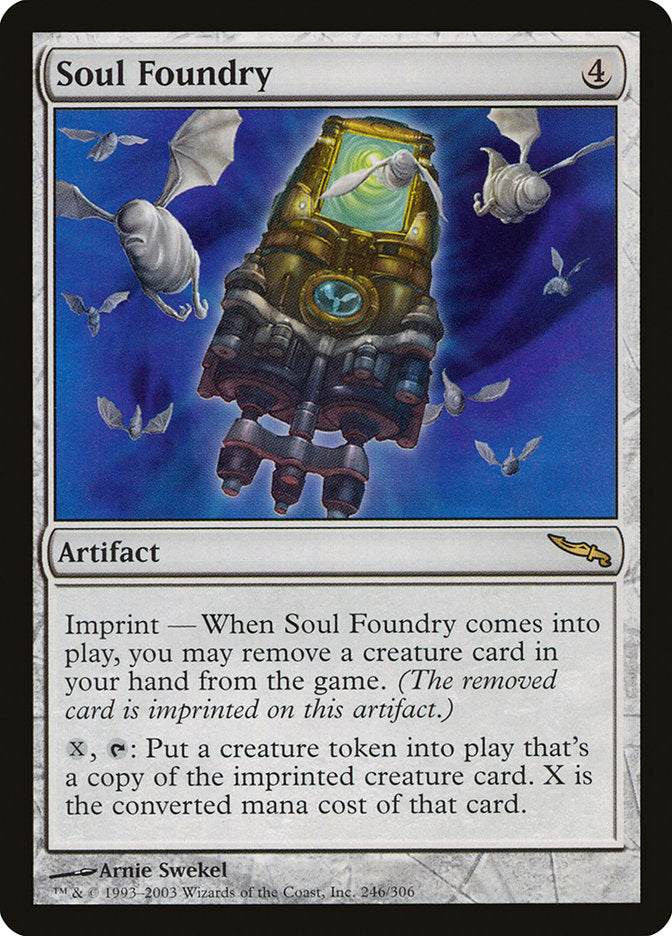Soul Foundry [Mirrodin] - Magic: The Gathering - Card Brawlers | Quebec | Canada |