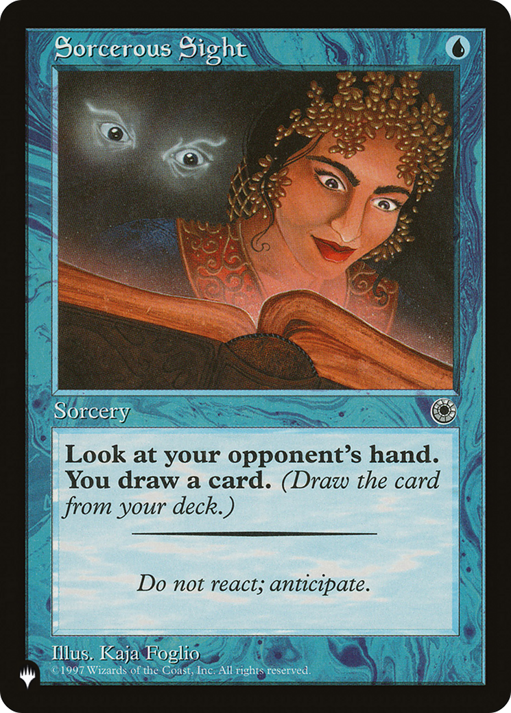 Sorcerous Sight [The List] - Magic: The Gathering - Card Brawlers | Quebec | Canada |