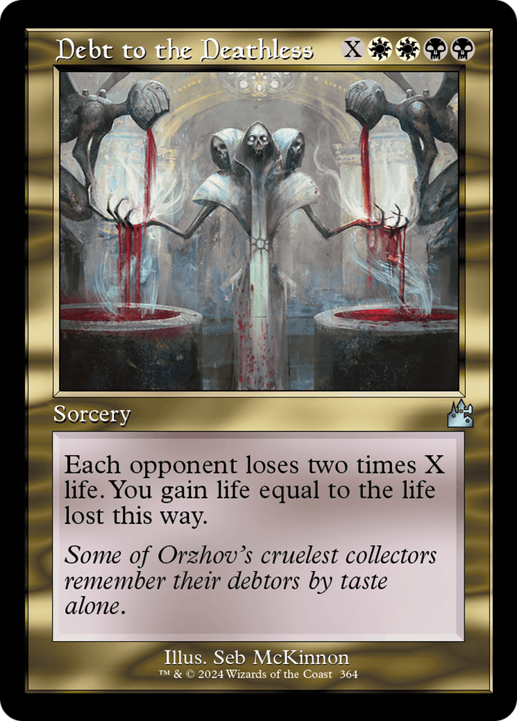 Debt to the Deathless (Retro Frame) [Ravnica Remastered] - Magic: The Gathering - Card Brawlers | Quebec | Canada |