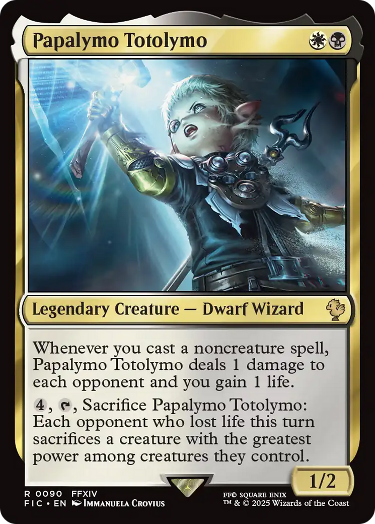 Papalymo Totolymo [FINAL FANTASY Commander] - Magic: The Gathering - Card Brawlers | Quebec | Canada |