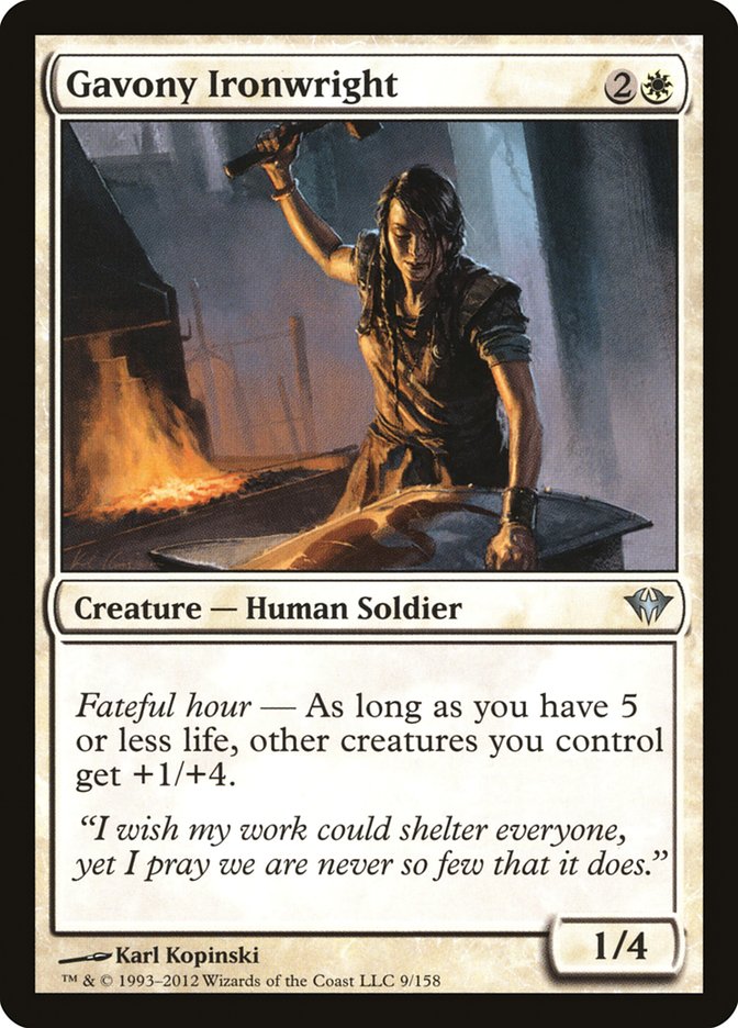 Gavony Ironwright [Dark Ascension] - Magic: The Gathering - Card Brawlers | Quebec | Canada |