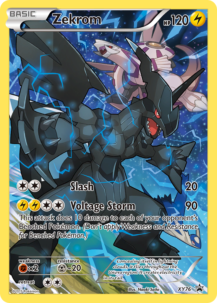 Zekrom (XY76) [XY: Black Star Promos] - Pokémon - Card Brawlers | Quebec | Canada |