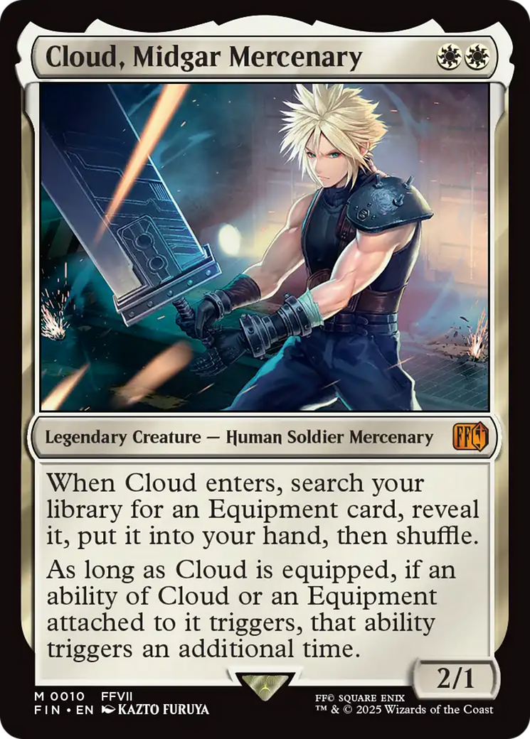 Cloud, Midgar Mercenary [FINAL FANTASY] - Magic: The Gathering - Card Brawlers | Quebec | Canada |