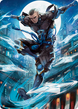 Kaito Shizuki 1 Art Card [Kamigawa: Neon Dynasty Art Series] - Magic: The Gathering - Card Brawlers | Quebec | Canada |