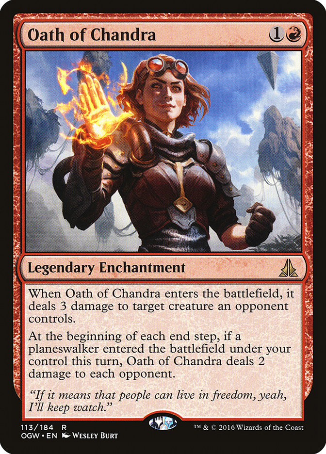 Oath of Chandra [Oath of the Gatewatch] - Magic: The Gathering - Card Brawlers | Quebec | Canada |