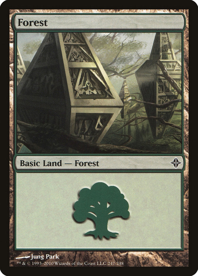 Forest (247) [Rise of the Eldrazi] - Magic: The Gathering - Card Brawlers | Quebec | Canada |