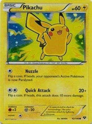 Pikachu (42/146) (2014 Movie Promo) [Miscellaneous Cards] - Pokémon - Card Brawlers | Quebec | Canada |