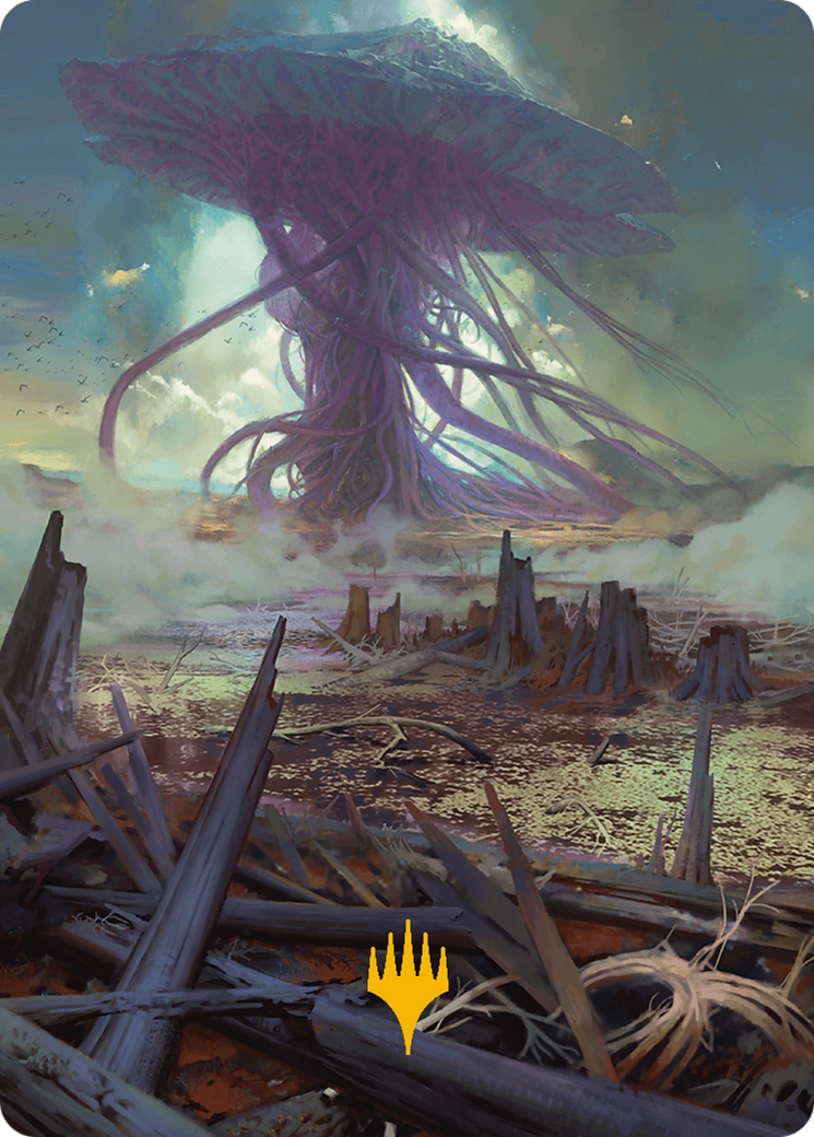 Swamp Art Card (Gold-Stamped Planeswalker Symbol) [Modern Horizons 3 Art Series] - Magic: The Gathering - Card Brawlers | Quebec | Canada |
