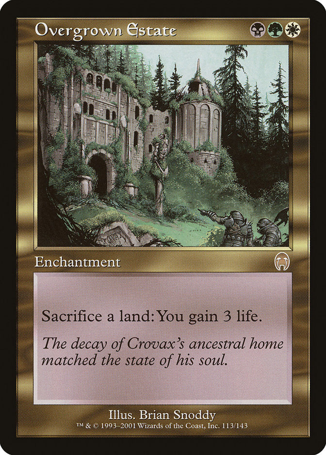 Overgrown Estate [Apocalypse] - Magic: The Gathering - Card Brawlers | Quebec | Canada |