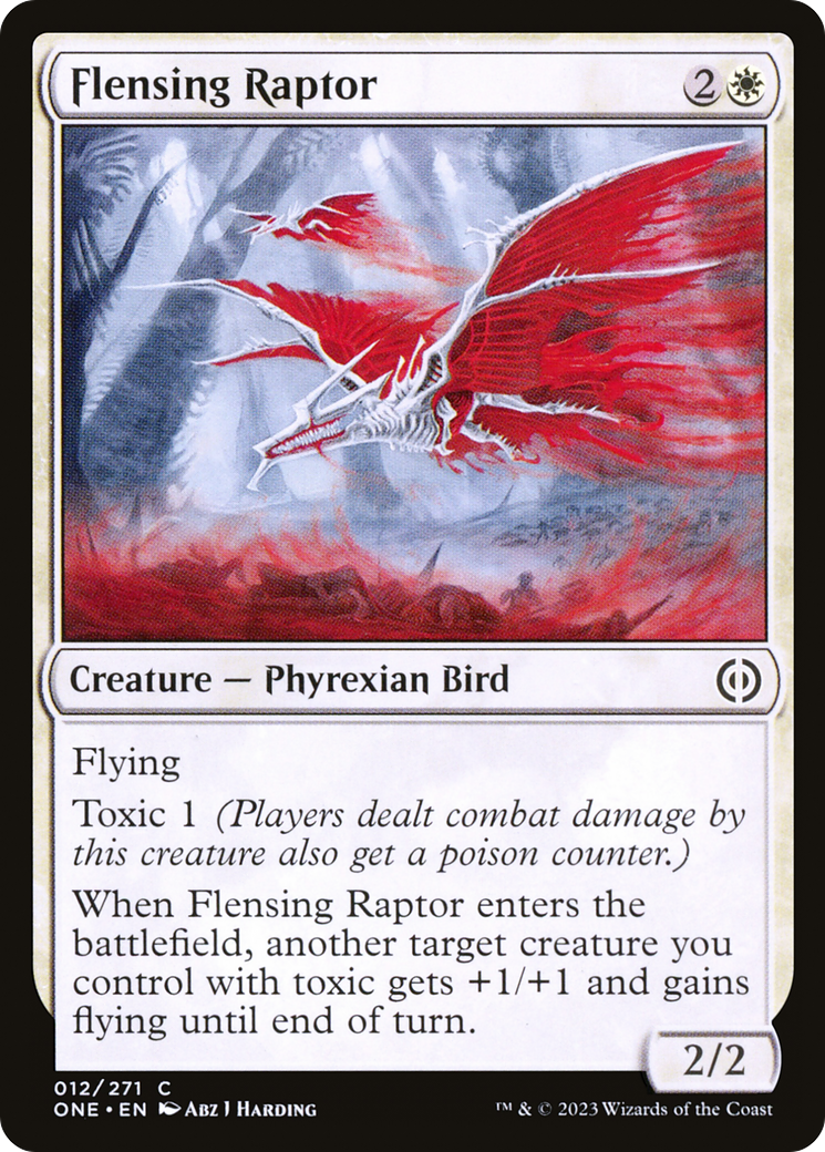 Flensing Raptor [Phyrexia: All Will Be One] - Magic: The Gathering - Card Brawlers | Quebec | Canada |