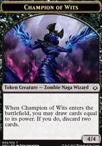 Champion of Wits // Insect Double-Sided Token [Hour of Devastation Tokens] - Magic: The Gathering - Card Brawlers | Quebec | Canada |