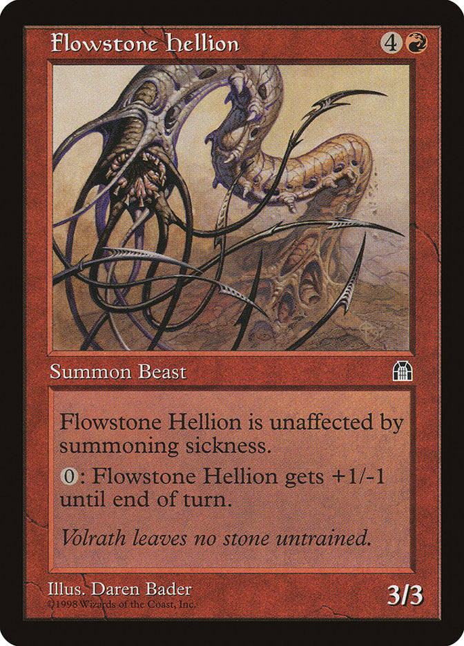 Flowstone Hellion [Stronghold] - Magic: The Gathering - Card Brawlers | Quebec | Canada |