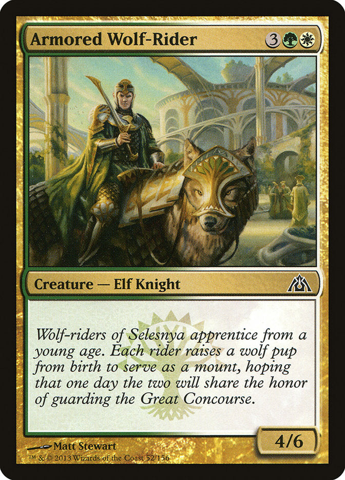 Armored Wolf-Rider [Dragon's Maze] - Magic: The Gathering - Card Brawlers | Quebec | Canada |