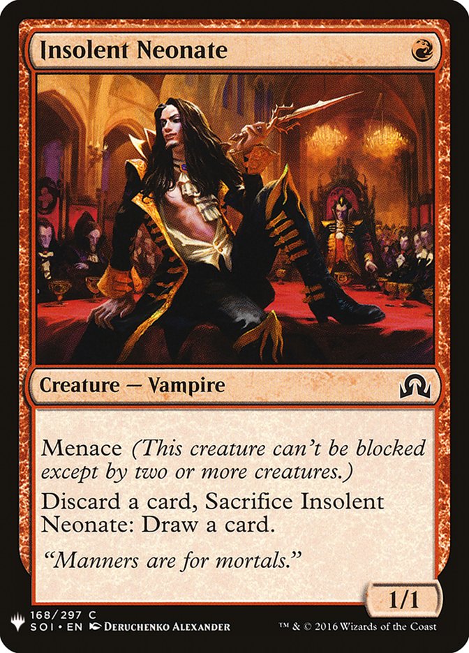 Insolent Neonate [Mystery Booster] - Magic: The Gathering - Card Brawlers | Quebec | Canada |