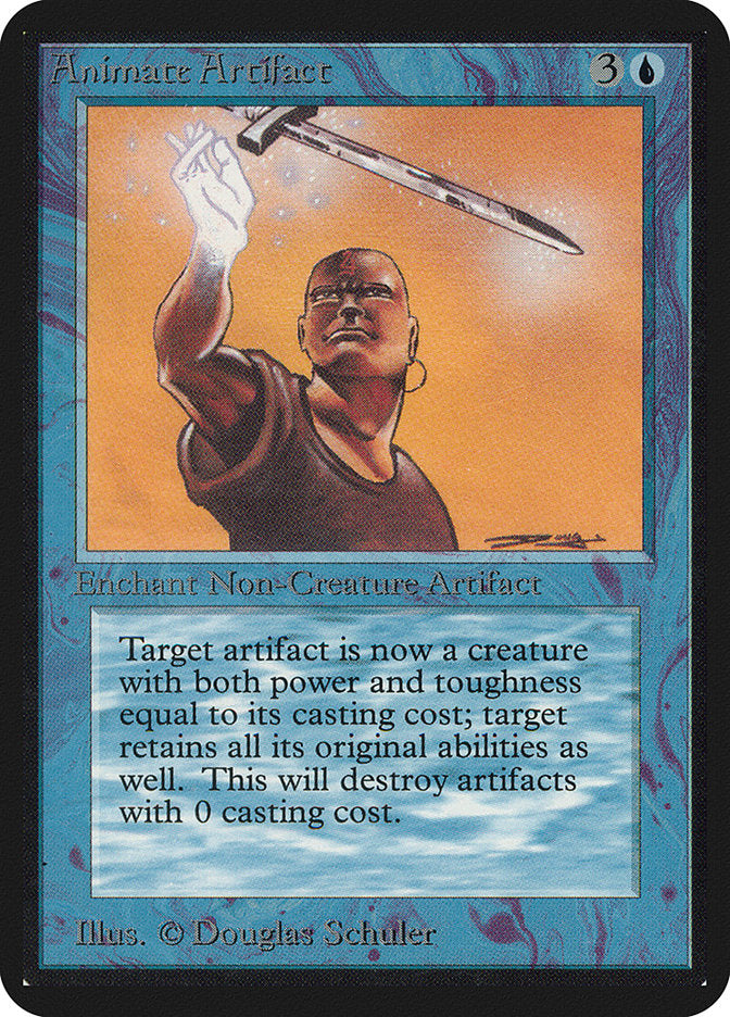 Animate Artifact [Alpha Edition] - Magic: The Gathering - Card Brawlers | Quebec | Canada |