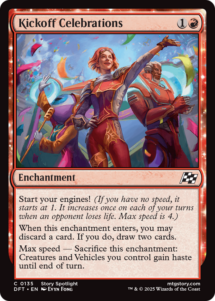 Kickoff Celebrations [Aetherdrift] - Magic: The Gathering - Card Brawlers | Quebec | Canada |