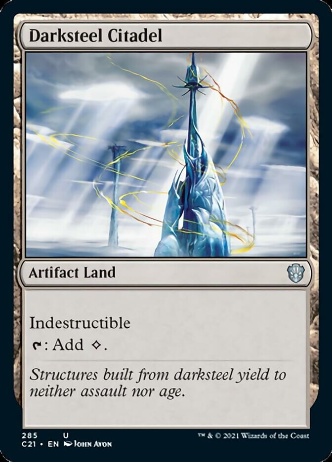 Darksteel Citadel [Commander 2021] - Magic: The Gathering - Card Brawlers | Quebec | Canada |