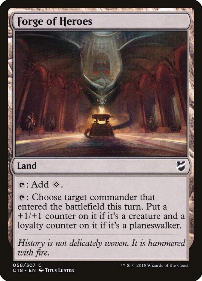 Forge of Heroes [Commander 2018] - Magic: The Gathering - Card Brawlers | Quebec | Canada |