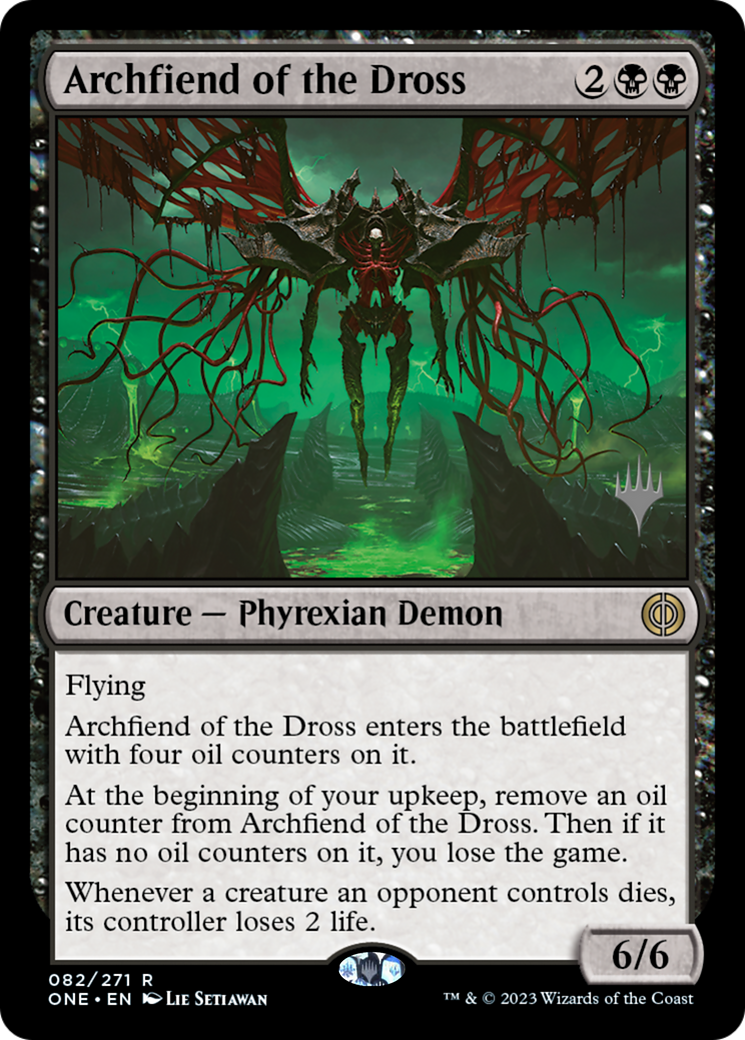 Archfiend of the Dross (Promo Pack) [Phyrexia: All Will Be One Promos] - Magic: The Gathering - Card Brawlers | Quebec | Canada |