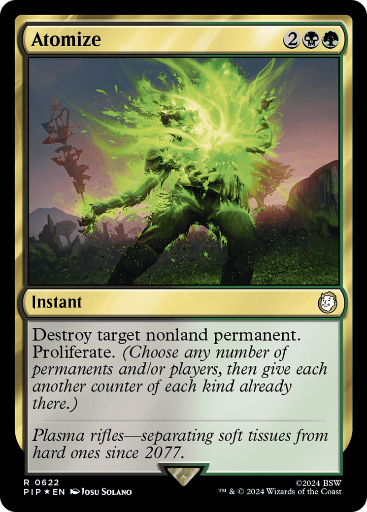 Atomize (Surge Foil) [Fallout] - Magic: The Gathering - Card Brawlers | Quebec | Canada |
