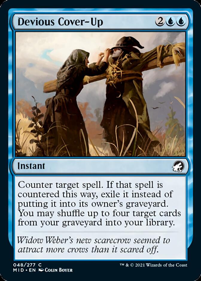 Devious Cover-Up [Innistrad: Midnight Hunt] - Magic: The Gathering - Card Brawlers | Quebec | Canada |