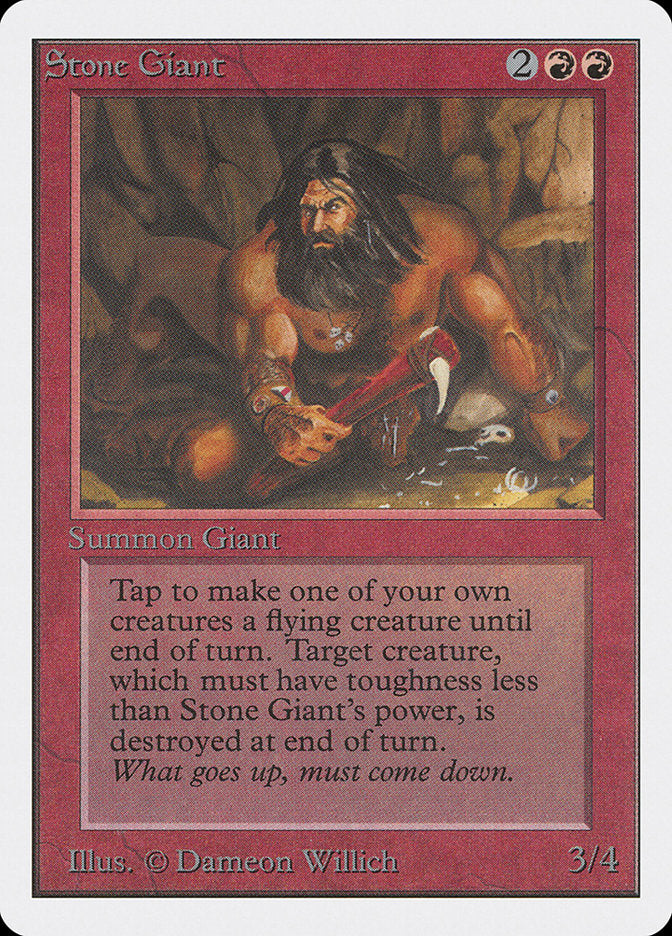 Stone Giant [Unlimited Edition] - Magic: The Gathering - Card Brawlers | Quebec | Canada |