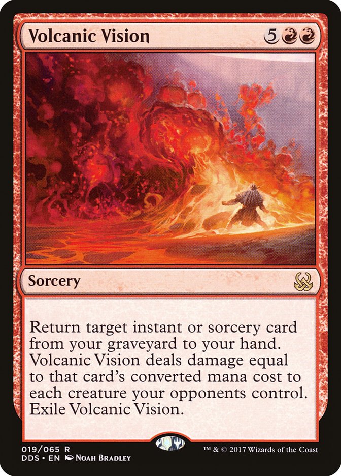 Volcanic Vision [Duel Decks: Mind vs. Might] - Magic: The Gathering - Card Brawlers | Quebec | Canada |