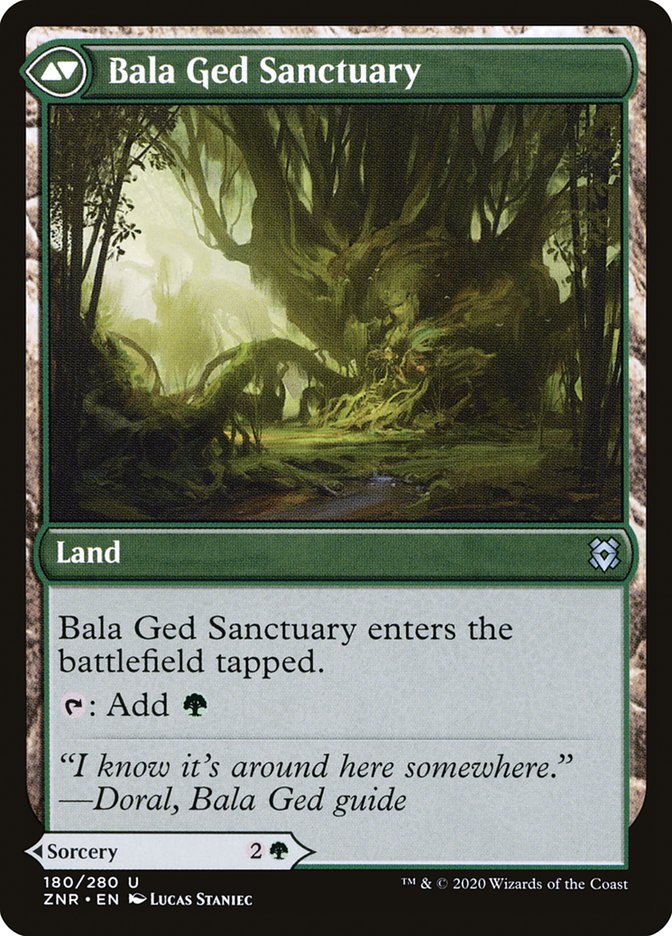 Bala Ged Recovery // Bala Ged Sanctuary [Zendikar Rising] - Magic: The Gathering - Card Brawlers | Quebec | Canada |