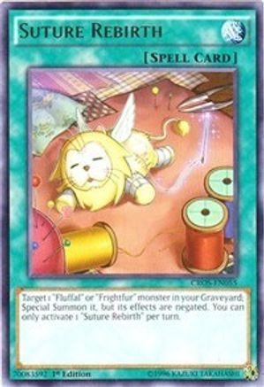 Suture Rebirth [CROS-EN055] Rare - Yu-Gi-Oh! - Card Brawlers | Quebec | Canada |