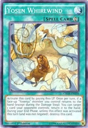 Yosen Whirlwind [CROS-EN058] Common - Yu-Gi-Oh! - Card Brawlers | Quebec | Canada |
