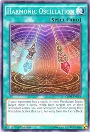 Harmonic Oscillation [CROS-EN063] Common - Yu-Gi-Oh! - Card Brawlers | Quebec | Canada |