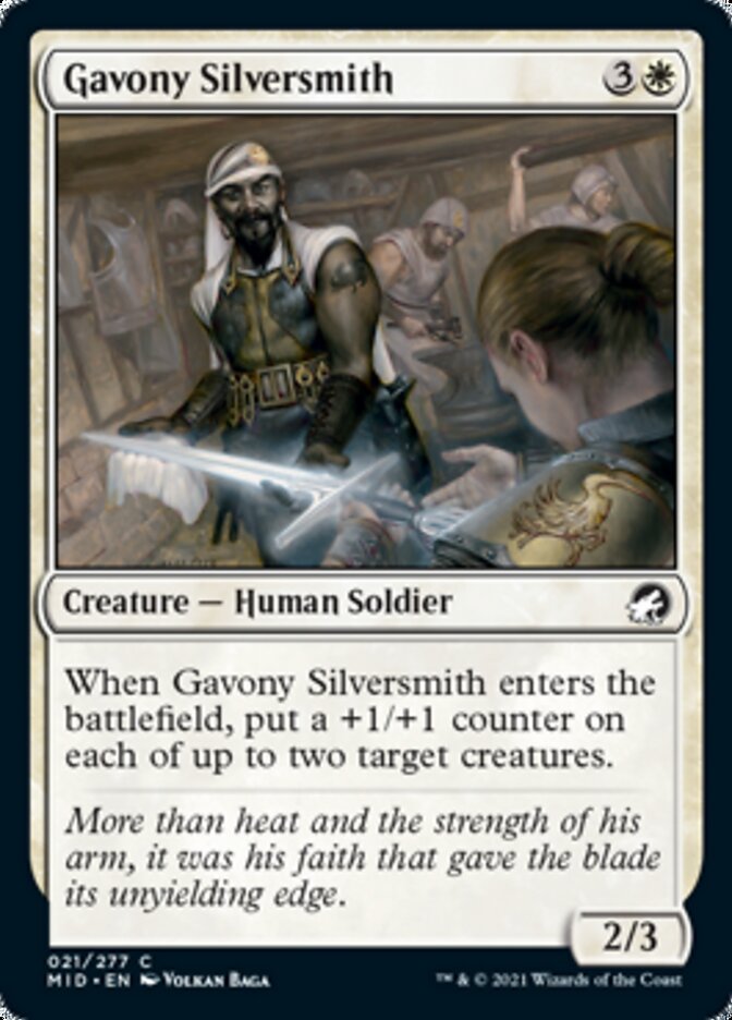 Gavony Silversmith [Innistrad: Midnight Hunt] - Magic: The Gathering - Card Brawlers | Quebec | Canada |