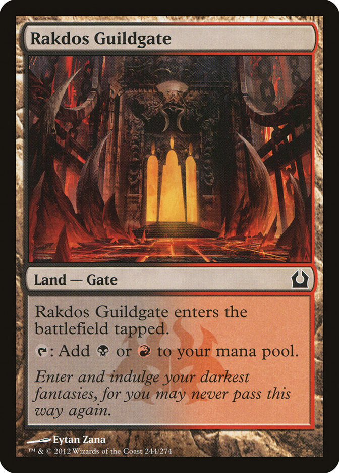 Rakdos Guildgate [Return to Ravnica] - Magic: The Gathering - Card Brawlers | Quebec | Canada |