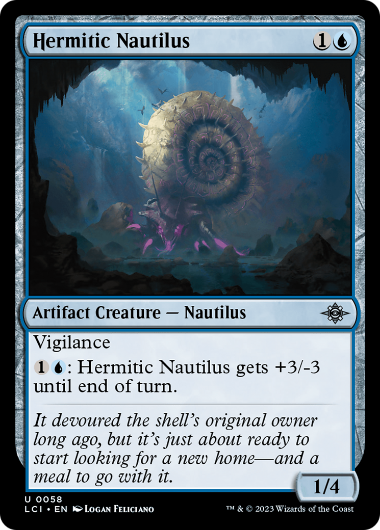 Hermitic Nautilus [The Lost Caverns of Ixalan] - Magic: The Gathering - Card Brawlers | Quebec | Canada |