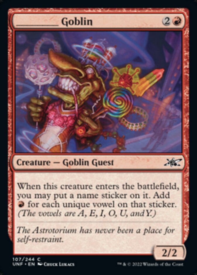 _____ Goblin [Unfinity] - Magic: The Gathering - Card Brawlers | Quebec | Canada |