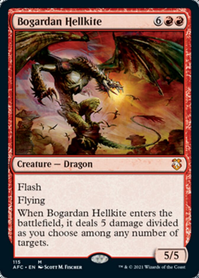 Bogardan Hellkite [Dungeons & Dragons: Adventures in the Forgotten Realms Commander] - Magic: The Gathering - Card Brawlers | Quebec | Canada |