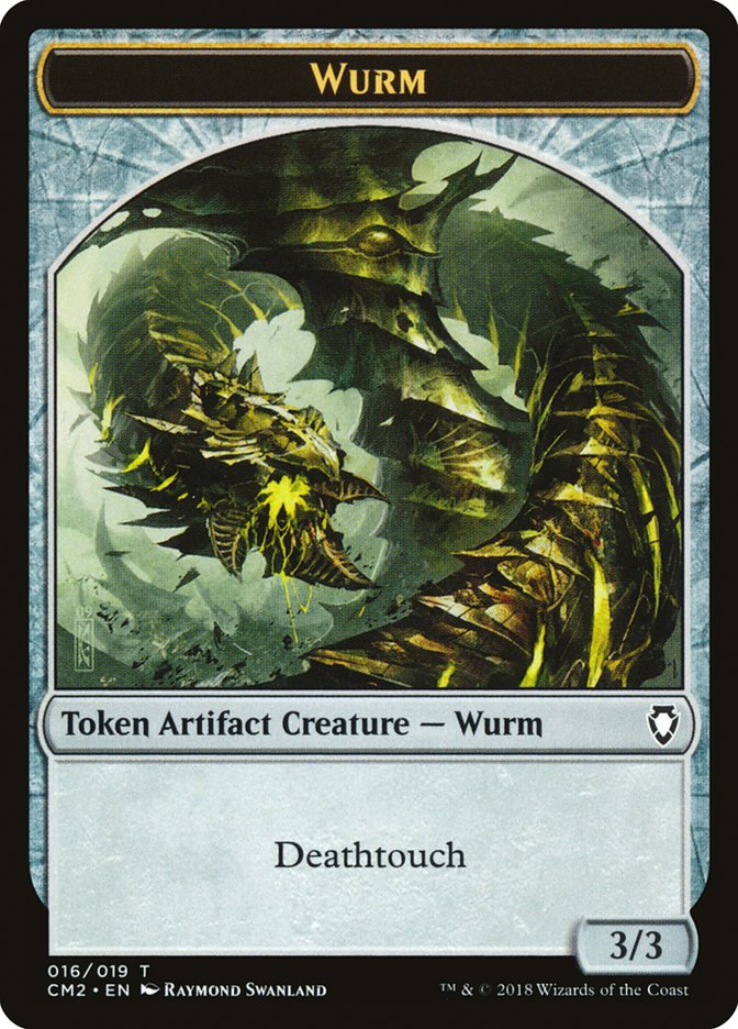 Wurm Token (016/019) [Commander Anthology Volume II Tokens] - Magic: The Gathering - Card Brawlers | Quebec | Canada |