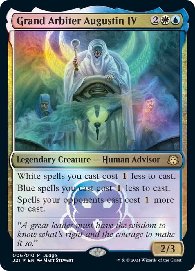 Grand Arbiter Augustin IV [Judge Gift Cards 2021] - Magic: The Gathering - Card Brawlers | Quebec | Canada |