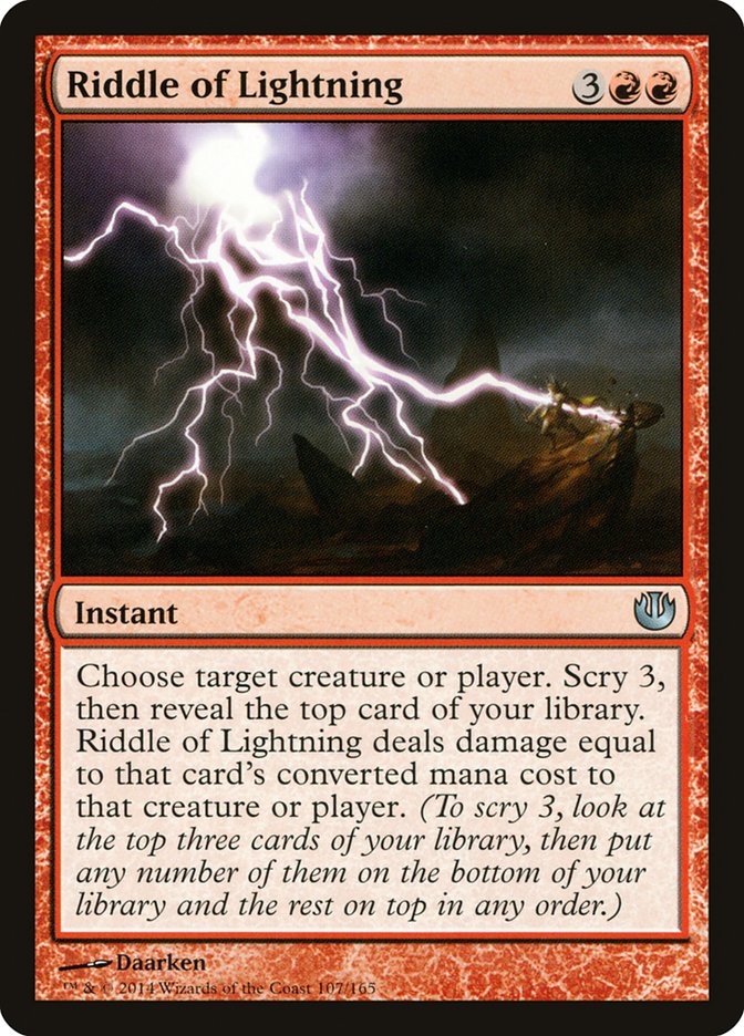 Riddle of Lightning [Journey into Nyx] - Magic: The Gathering - Card Brawlers | Quebec | Canada |
