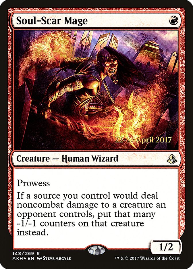 Soul-Scar Mage [Amonkhet Prerelease Promos] - Magic: The Gathering - Card Brawlers | Quebec | Canada |
