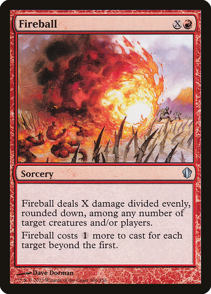 Fireball [Commander 2013] - Magic: The Gathering - Card Brawlers | Quebec | Canada |