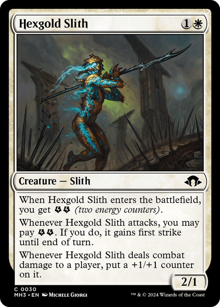 Hexgold Slith [Modern Horizons 3] - Magic: The Gathering - Card Brawlers | Quebec | Canada |