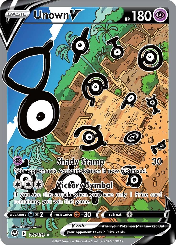 Unown V (177/195) [Sword & Shield: Silver Tempest] - Pokémon - Card Brawlers | Quebec | Canada |
