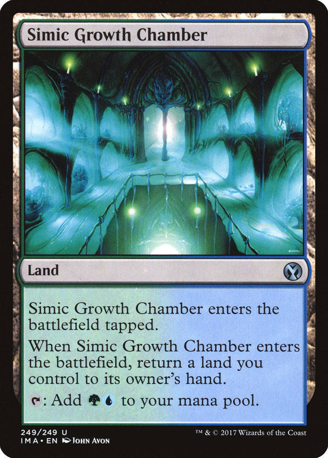 Simic Growth Chamber [Iconic Masters] - Magic: The Gathering - Card Brawlers | Quebec | Canada |