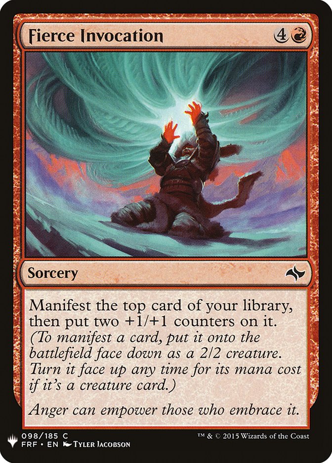 Fierce Invocation [Mystery Booster] - Magic: The Gathering - Card Brawlers | Quebec | Canada |