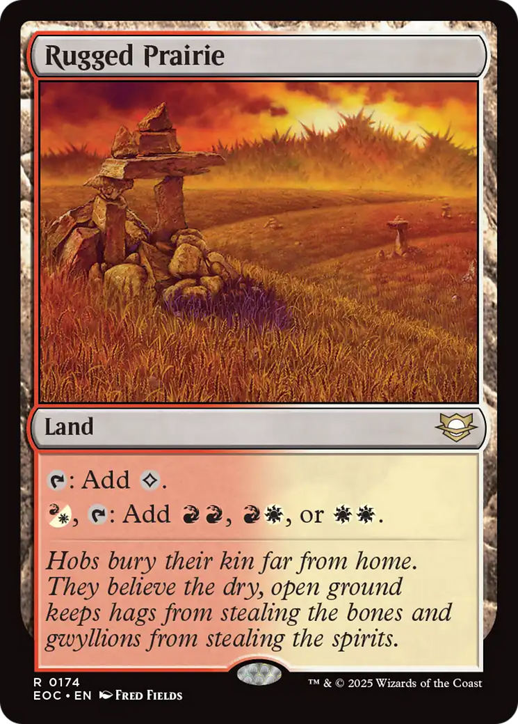 Rugged Prairie [Edge of Eternities Commander] - Magic: The Gathering - Card Brawlers | Quebec | Canada |