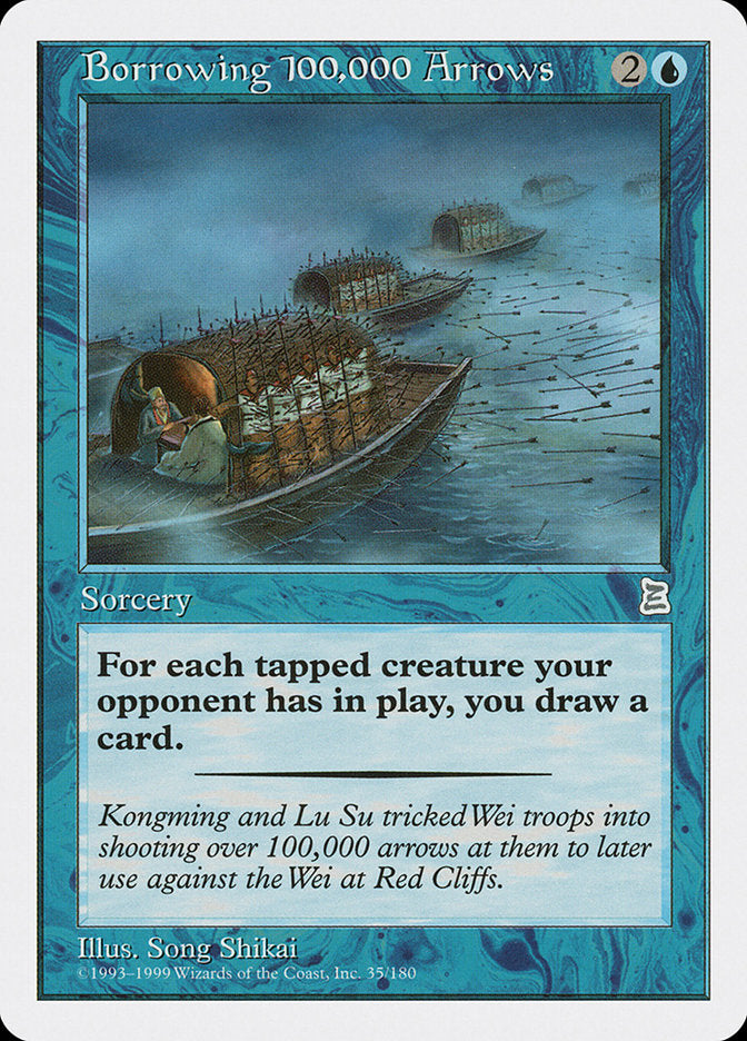 Borrowing 100,000 Arrows [Portal Three Kingdoms] - Magic: The Gathering - Card Brawlers | Quebec | Canada |