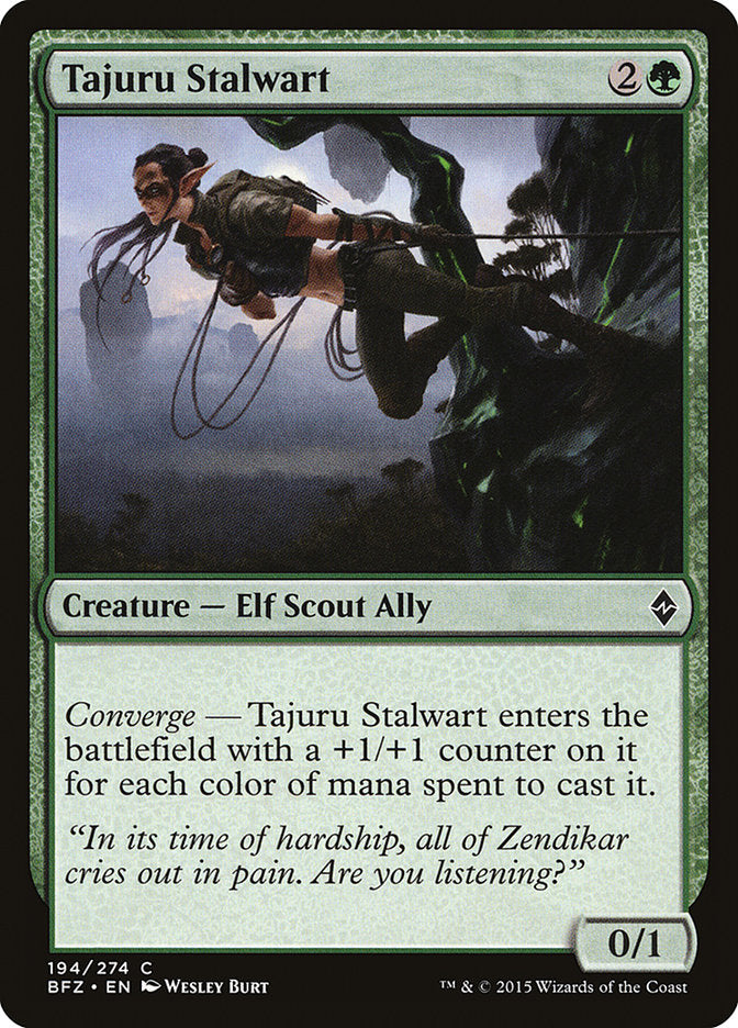 Tajuru Stalwart [Battle for Zendikar] - Magic: The Gathering - Card Brawlers | Quebec | Canada |